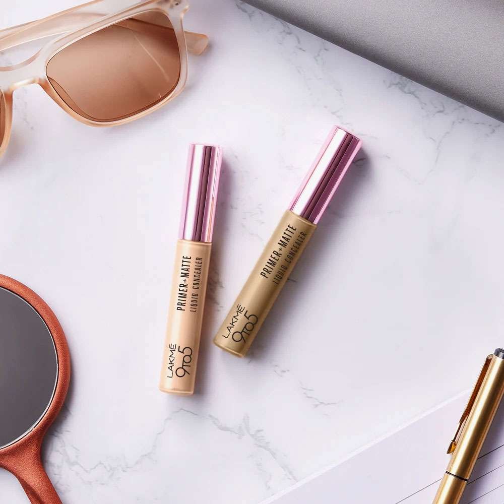 Lakme 9to5 Primer + Matte Liquid Concealer - 5.4ml